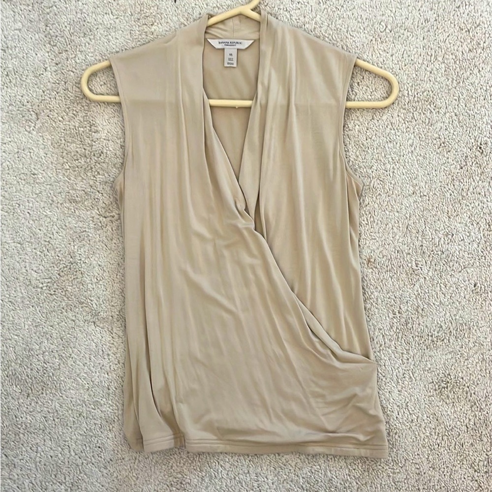 Banana republic drape top